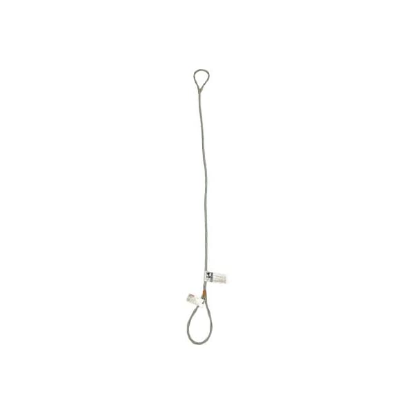 Lift America Wire Rope Sling 4/7in x 10' Eye & Eye, 4200/4800/9600 Lbs Cap
